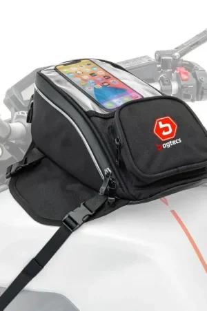 Motorfiets tanktas Bagtecs MR4 met magneet en riembevestiging 9Ltr In De Mode