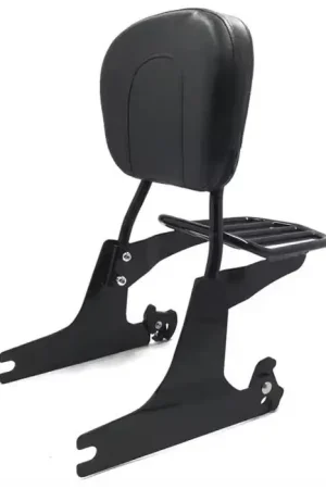 Betrouwbaar Sissybar geschikt voor Harley Davidson Fat Boy Special/ Lo 10-17 met bagagerek Craftride SB10 zwart