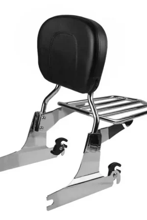 Sissybar geschikt voor Harley Davidson Fat Boy 07-17 met bagagerek Craftride SB10 chroom Koopje