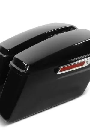 Betaalbaar Zijkoffers passend voor Harley Davidson Touring Modelle 14-25 Craftride zwart