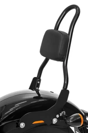 Sissy bar CSM passend voor Harley Davidson Softail Street Bob 18-25 zwart Craftride Nieuw