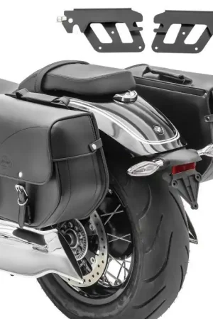 Set Zadeltassen + houders QL compatibel met Kawasaki Vulcan S 15-25 Craftride Oregon rechts-links Nu Kopen