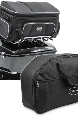 Dagaanbieding Set: Achtertas TT1 73Ltr + Binnentas geschikt compatibel met chopper / custombikes King Tour Pak 93-25