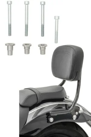 Aanbieding Set: Adapter + Sissybar compatibel met BMW R 18 / Classic 20-25 QC3