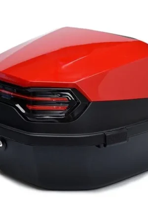 Motortopkoffer Bagtecs BT11 45 liter universeel achter rood Betaalbaar