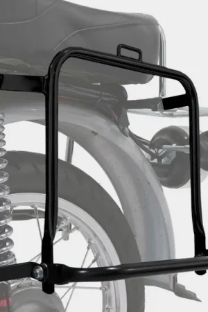 Zijdrager geschikt voor Simson S50 / S51 / S70 Craftride SG1 zadeltas houder zwart Voordeelprijs