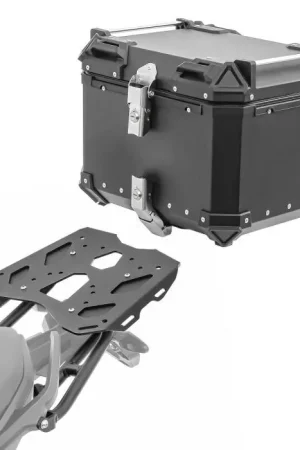 Set Aluminium Topkoffer + Drager voor BMW F 900 XR 20-25 Topcase Bagtecs XB45 zwart Bestel Nu