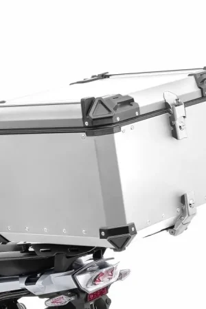 Motorfiets Alu Top Koffer Bagtecs XB100 Aluminium 100 liter zilver Laatste Versie