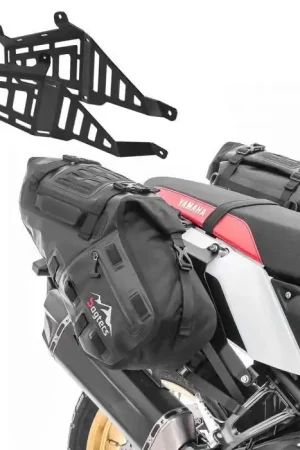 Set Zijtassen MT142 + Zijdrager voor Yamaha Tenere 700 19-24 Bagagedrager Bagtecs TW29 Handgemaakt
