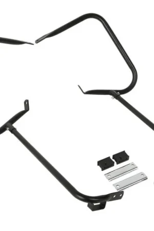 Zadeltassen houder passend voor Harley Davidson Touring 97-08 kofferdrager zwart Craftride Goedkoop