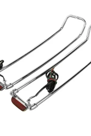 Zadeltassen Lid Rail LED passend voor Harley Davidson Touring 93-13 chroom Craftride Nieuw