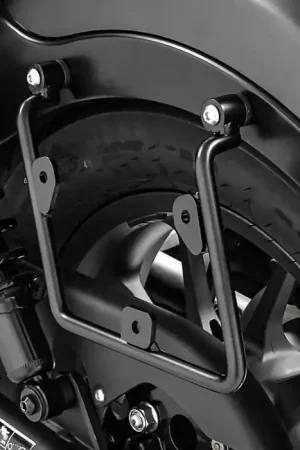 Zadeltas houder compatibel met Honda Rebel 500 CMX 17-25 links afstandshouder beugel Craftride Favoriet