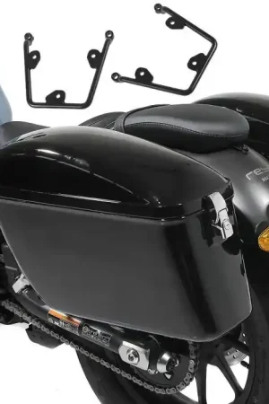 Direct Beschikbaar Set Harde Zadeltassen + houders compatibel met Honda Rebel 1100 CMX 21-25 Craftride Dallas rechts-links