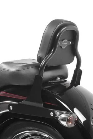 Budget Sissybar CSS Fix passend voor Harley Davidson Fat Boy 07-17 zwart Craftride