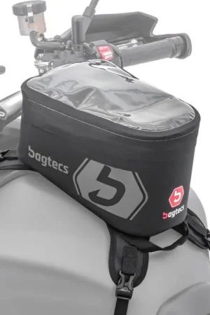 Motorfiets magnetische tanktas WPX8 waterdicht met bevestigingssysteem Bagtecs tanktas 8 liter Actieprijs