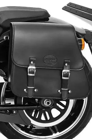 Zadeltas Tacoma 28L links + Montageset voor Chopper Craftride Limited Edition