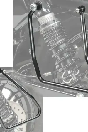 Zadeltas houders passend voor Harley Davidson Sportster 04-20 zwart Craftride Voordeelprijs