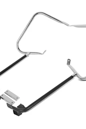Zadeltassen houder passend voor Harley Davidson Touring 97-08 kofferdrager chroom Craftride Populair