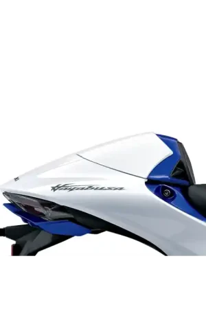 Flitsaanbieding Suzuki Buddyseat Cover Wit Blauw Hayabusa