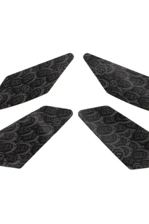 R&G RACEGRIP906BL Eazi-Grip Race Sticker Set Zwart Yamaha YZF-R6 12-16 Geld-Terug-Garantie