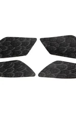 R&G RACEGRIP400BL Eazi-Grip Race Sticker Set Zwart Kawasaki Ninja 300 13-20 / Z300 15-18 / Z400 19-20 Authentiek