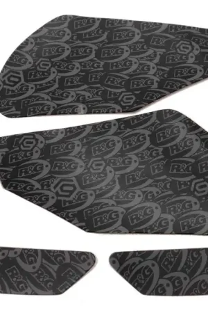 Luxe R&G RACEGRIP306BL Eazi-Grip Race Sticker Set Zwart Honda CBR1000RR Fireblade 04-07