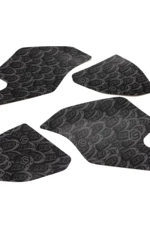 R&G RACEGRIP221BL Eazi-Grip Race Sticker Set Zwart Ducati Panigale V4(S / R) / Streetfighter V4 Laatste Versie