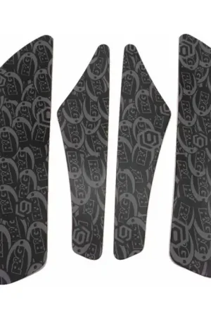 Luxe R&G RACEGRIP002BL Eazi-Grip Race Sticker Set Zwart Aprilia