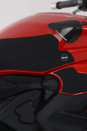 Direct Verzonden R&G EZRG228BL Eazi-Grip Sticker Set Zwart Ducati Streetfighter V2 22-