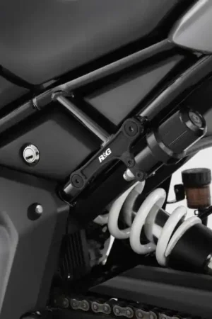 Koopje R&G BLP0123BK Voetsteunafdekplaat Set Zwart Triumph Tiger 660 Sport 22-