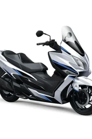 Suzuki Stickerset Zwart/Blauw Burgman 400 Voordeelprijs