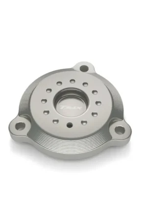 Rechtstreeks Van De Fabrikant Yamaha Billet Motorafdekking Zilver Achter TMAX (Tech MAX)