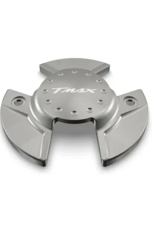 Yamaha Billet Motorafdekking Zilver TMAX (Tech MAX) Gereduceerde Prijs
