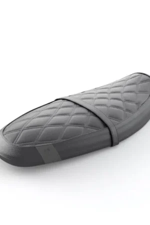 Handgemaakt Triumph Quilted Seat Zwart Speed Twin 1200