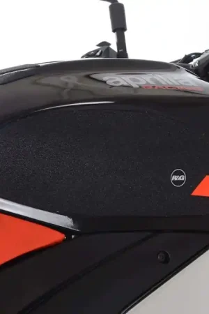 R&G EZRG007BL Eazi-Grip Sticker Set Zwart 2-GRIP KIT Aprilia RSV4 / Tuono V4 21- Speciale Aanbieding