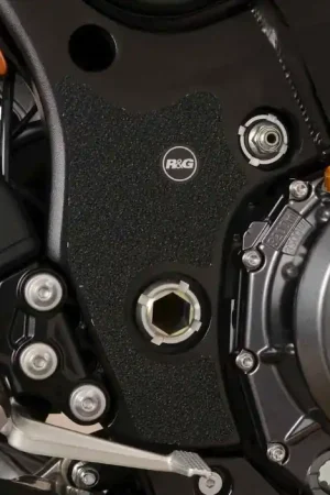 Topkwaliteit R&G EZBG714BL Eazi-Grip Voetstep Sticker Set Zwart Suzuki Hyabusa 21- 2-PIECE