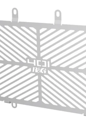 Gecertificeerd R&G BRG0038SS Radiateur Bescherming Zilver Husqvarna Vitpilen / Svartpilen 401 18-