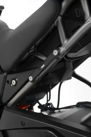 R&G BLP0121BK Voetsteunafdekplaat Links Zwart Harley-Davidson Pan America 21- Gratis Verzending