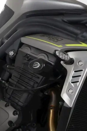 Beste Prijs R&G CP0532BL Valdoppen Aero Set Zwart Triumph Speed Triple 1200 RS 21-