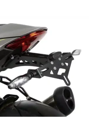 Professioneel R&G LP0320BK Kentekenplaathouder Zwart Triumph Speed Triple 1200 RS 21-