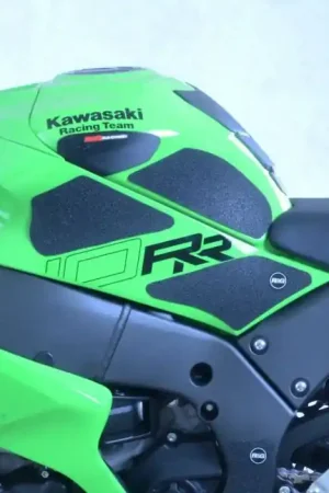 Populair R&G EZRG440BL Eazi-Grip Sticker Set Zwart Kawasaki ZX-10R/RR 21- 6-GRIP KIT