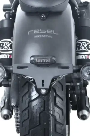 R&G LP0297BK Kentekenplaathouder Honda CRF 500 Rebel 20- Gecertificeerd