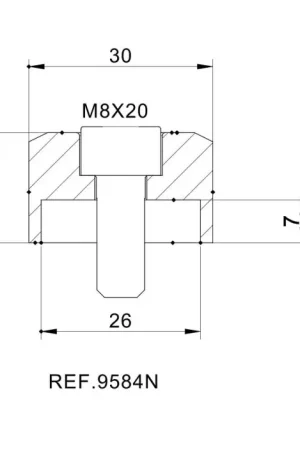 Laatste Versie Puig Stuureindespiegel Adapter Kawasaki Modellen