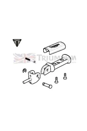 Beste Prijs Triumph Voetstep Links T2080737