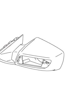 Suzuki Spiegel Links 56600-10G00-33J Seizoensaanbieding