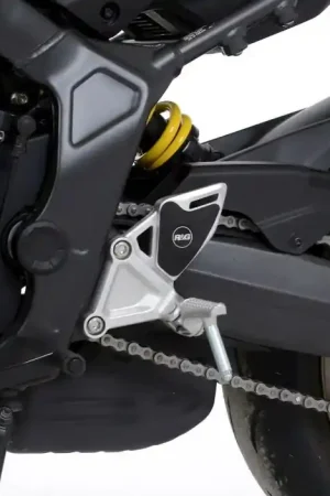 R&G EZBG315BL Eazi-Grip Voetstep Sticker Set Zwart Honda CB(R)650R 19- 2-PIECE KIT Gereduceerde Prijs