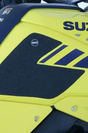R&G EZRG738BL Eazi-Grip Sticker Set Zwart Suzuki 1050 V-Strom (XT) 20- 2-GRIP KIT Nieuw Model