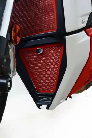 R&G OCG0038BK Oliekoelerbeschermer Zwart Ducati Streetfighter V4(S) 20- Op = Op