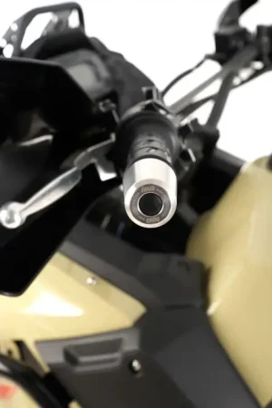 R&G BE0134SS Stuurdoppen ZilverKawasaki Versys 1000 '12-'18, Z1000, ZZR1400, GTR1400, Ninja 125 '19-, Ninja 1000SX '20-, Royal Enfield Himalayan '17- en Kawasaki KLR 650 '22- Bulkbestelling