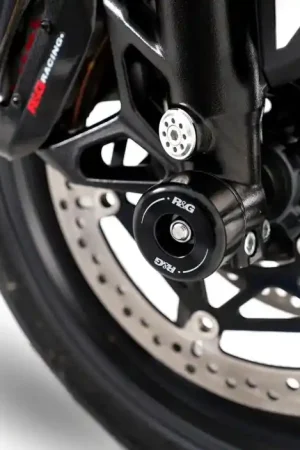 R&G FP0244BK Voorvork Valdoppen Triumph Street Triple/ Daytona Moto2 765/675 Topkwaliteit